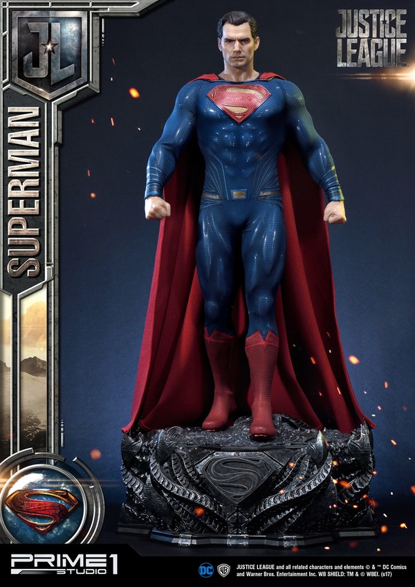 Superman, Justice League, Prime 1 Studio, Pre-Painted, 1/3, 4562471906022